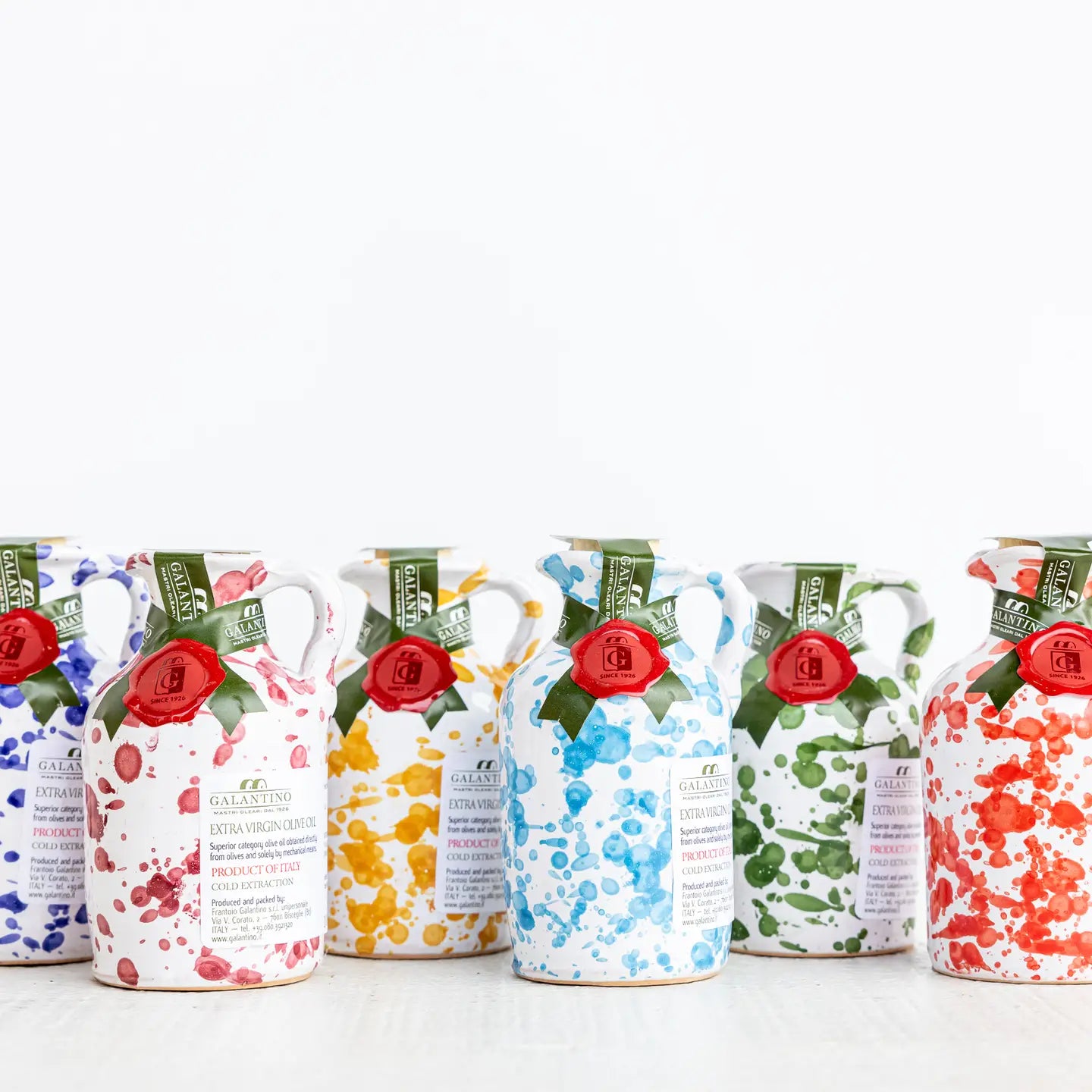 Huile d'olive extra vierge en céramique