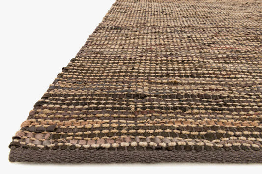 Tapis Edge en jute et coton