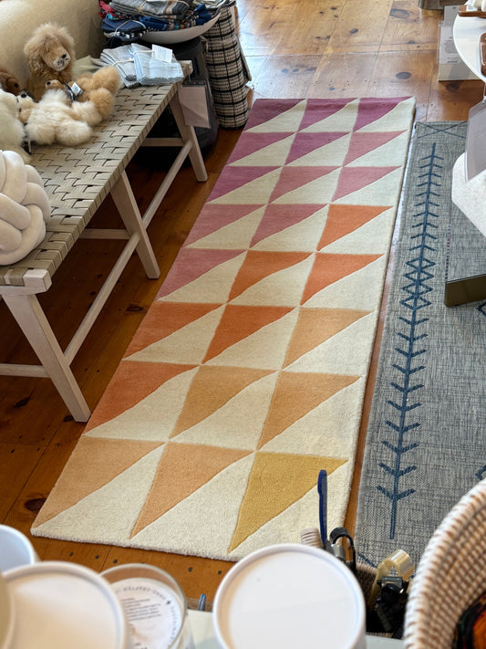 Tapis en laine Nuances de rose