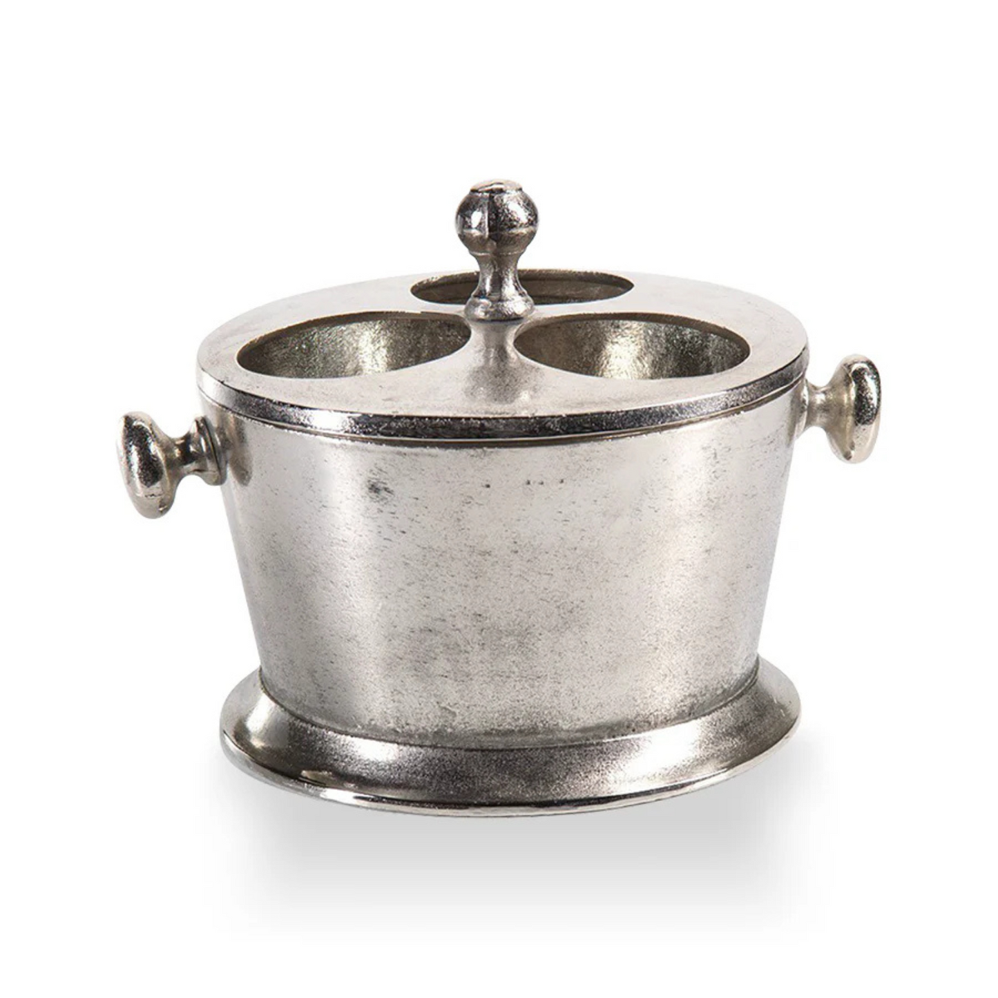 Porte-bouteilles de vin en aluminium pour trois bouteilles