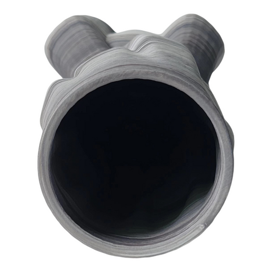 Vase en céramique imprimé en 3D Kristen