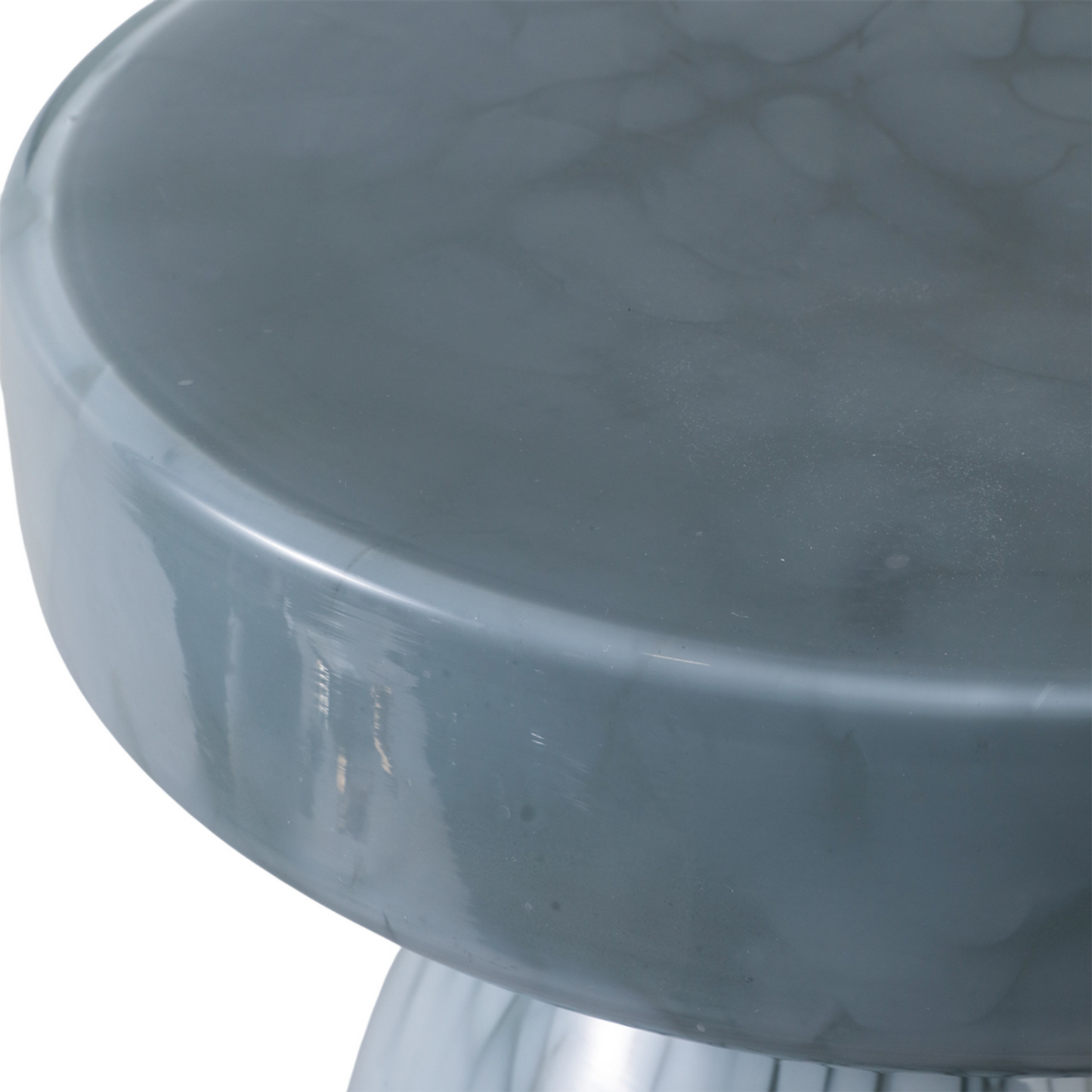 Table d'art en verre