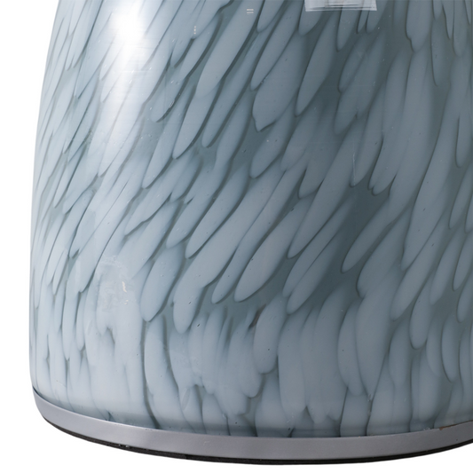 Table d'art en verre