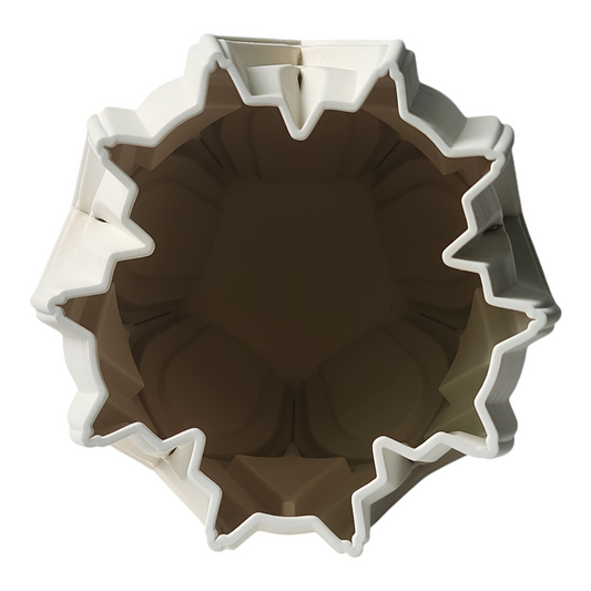 Vase en grès imprimé en 3D Sal