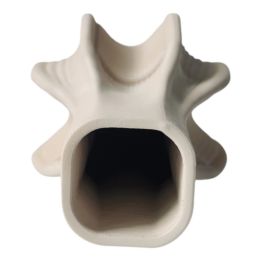 Vase en céramique imprimé en 3D Travis