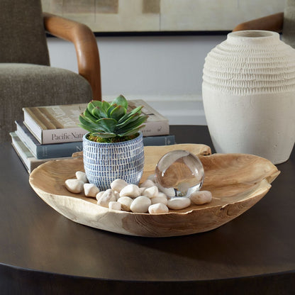 Bol intérieur/extérieur en teck 