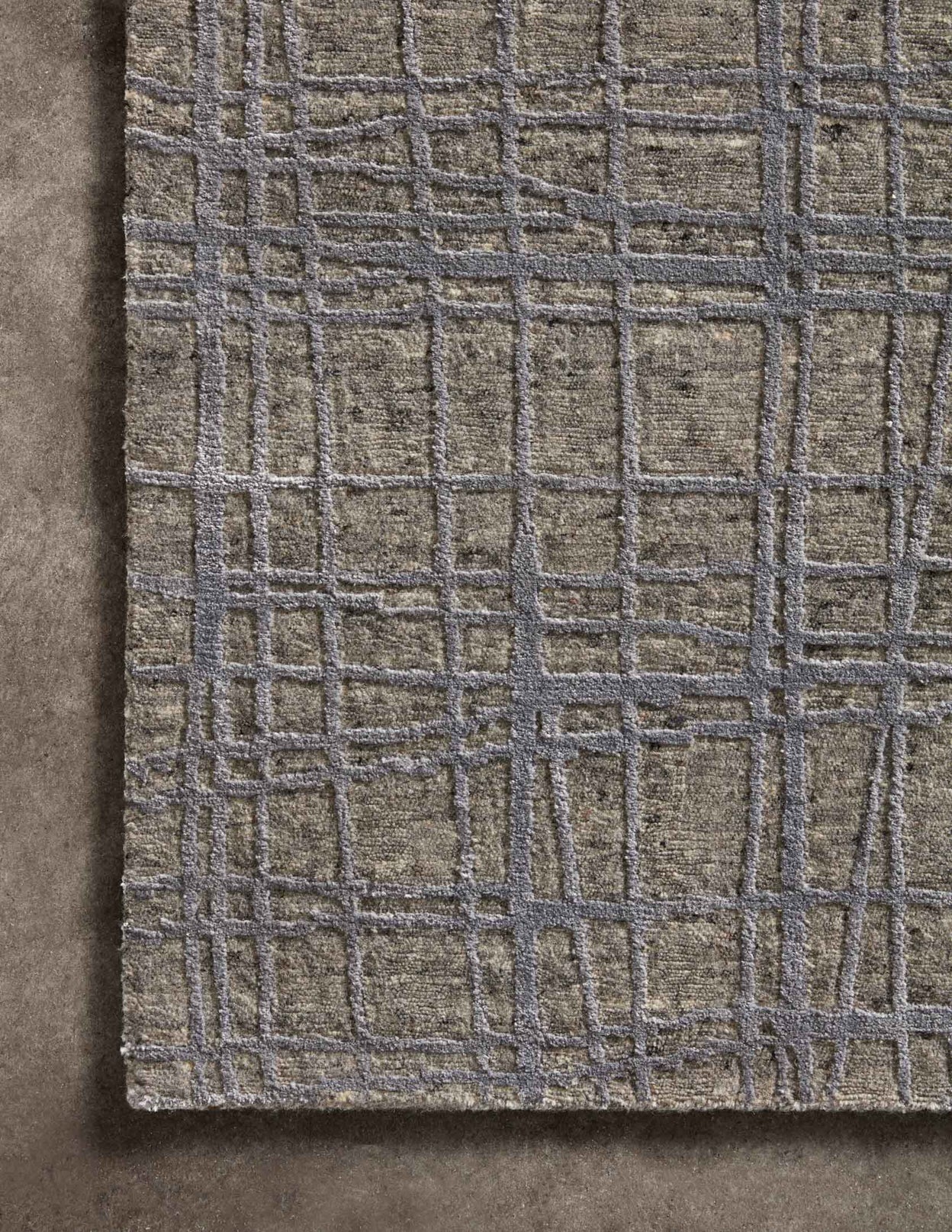 Tapis Atlas II en laine et nylon