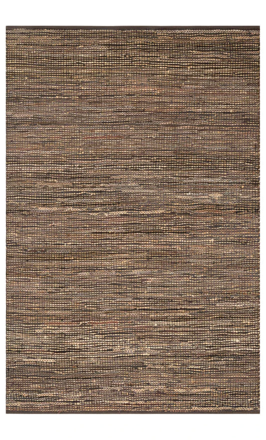 Tapis Edge en jute et coton