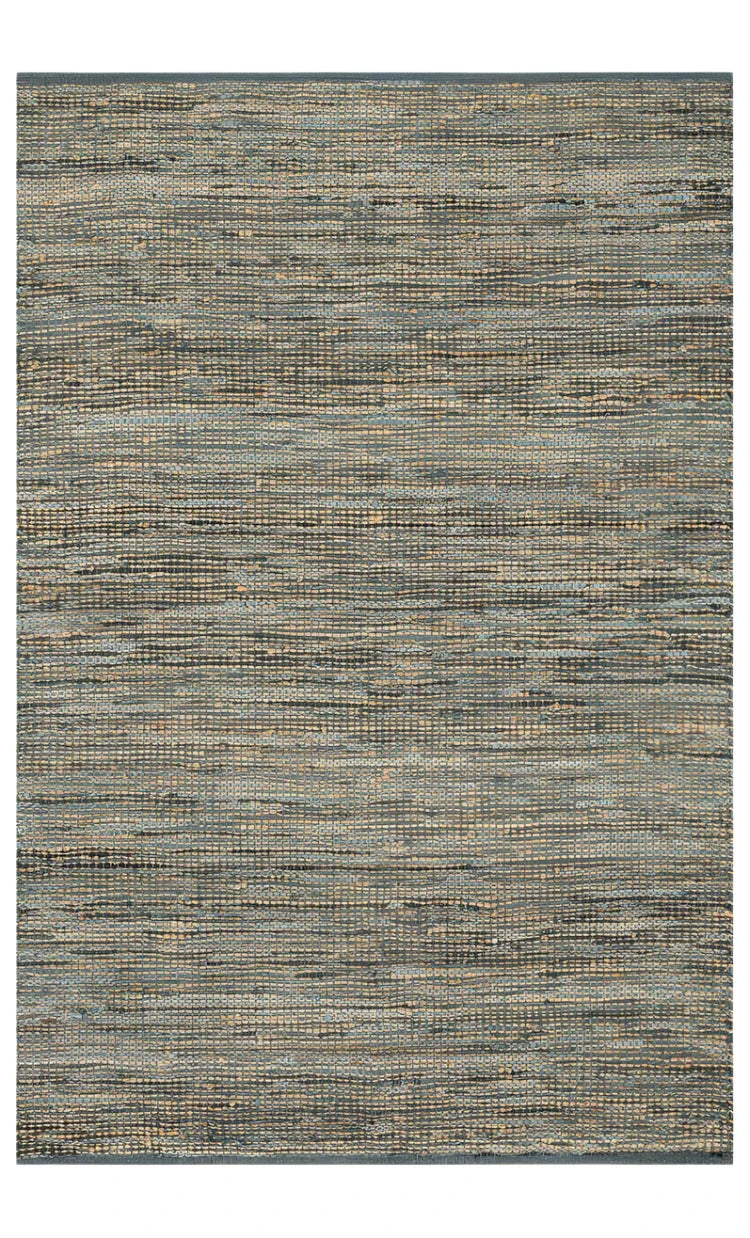 Tapis Edge en jute et coton