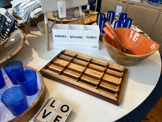 Planche de charcuterie réversible