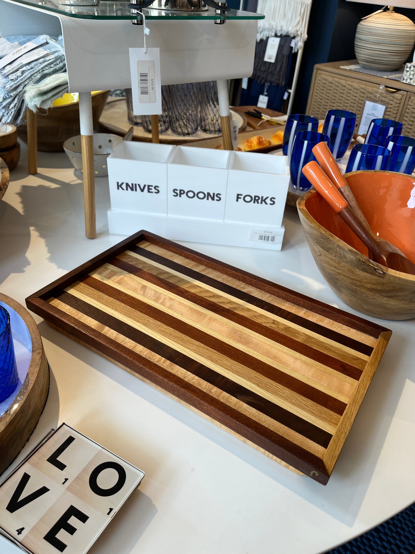 Planche de charcuterie réversible