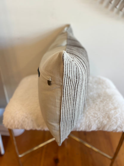 Oreiller lombaire texturé organique