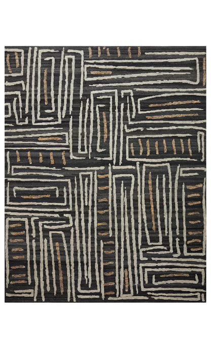 Tapis en laine et coton Naomi V