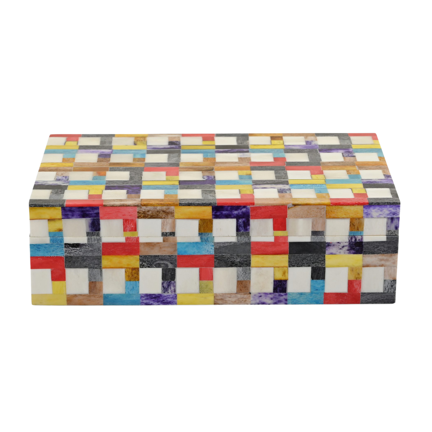 Grande boîte à os abstraite