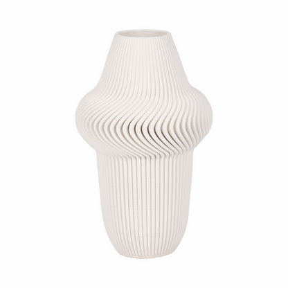 Vase en porcelaine imprimé en 3D Tilly