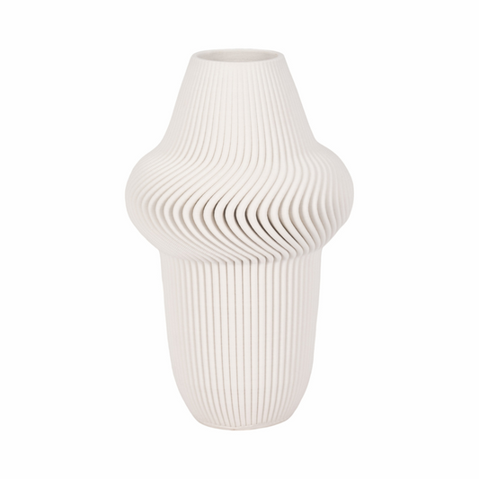 Vase en porcelaine imprimé en 3D Tilly