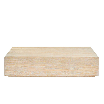 Table basse rectangulaire organique