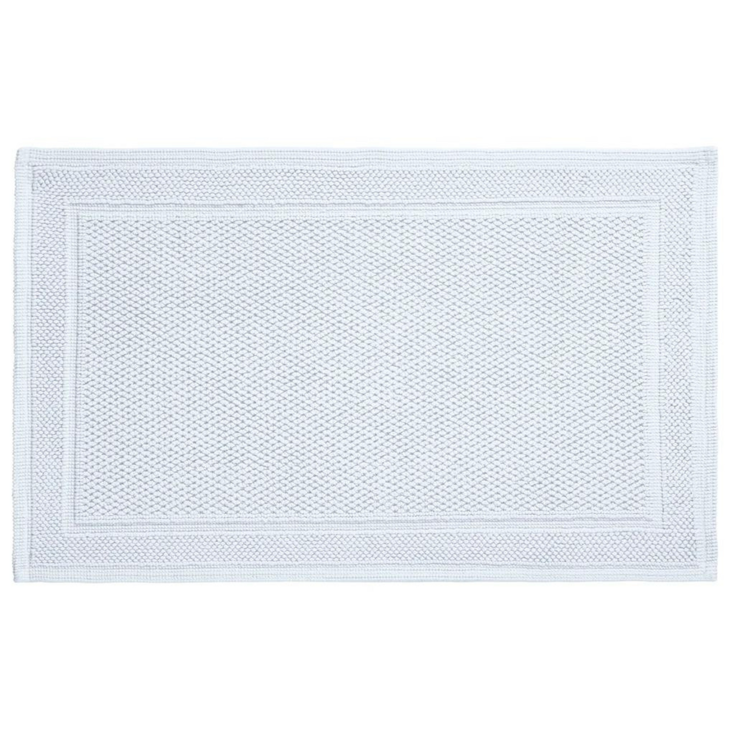 Tapis de bain en coton bouclé