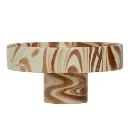 Bol de service en céramique tourbillonnant