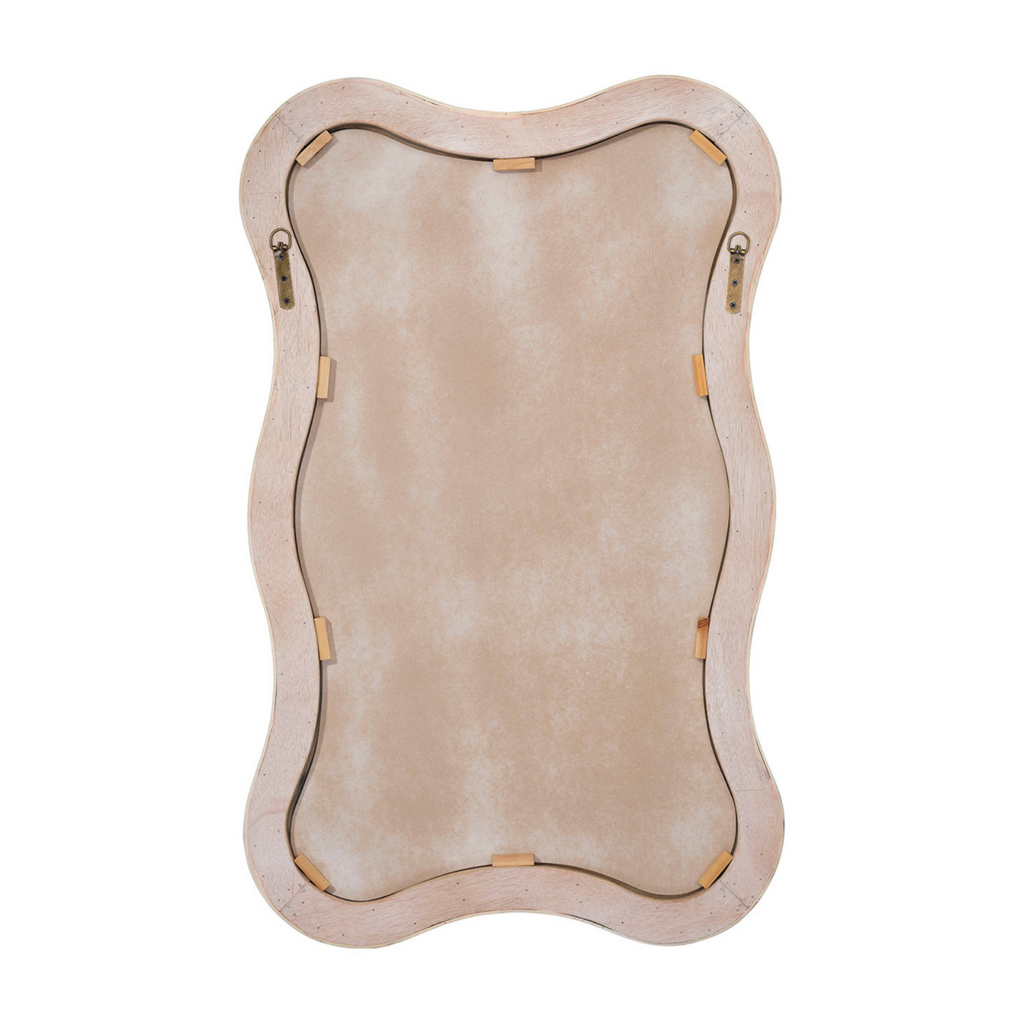 Miroir incurvé en bambou