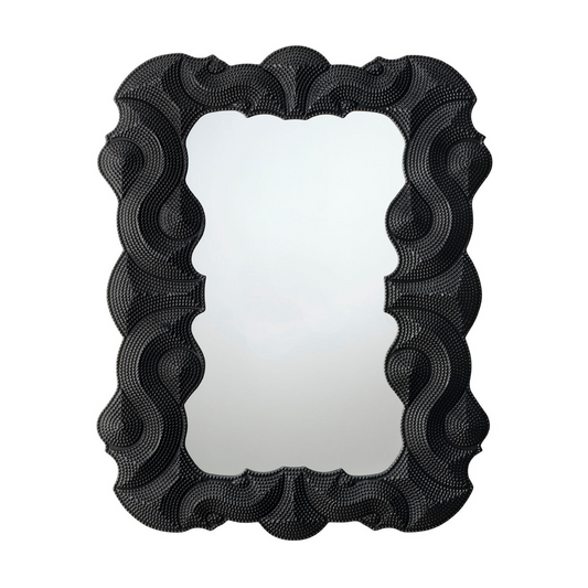 Miroir en résine audacieux