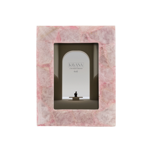 Cadre photo en agate