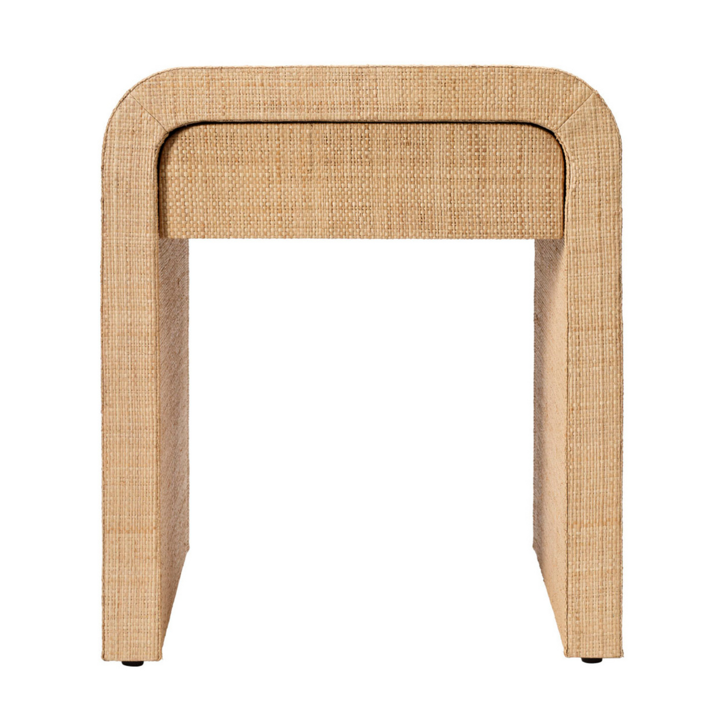 Table d'appoint en raphia