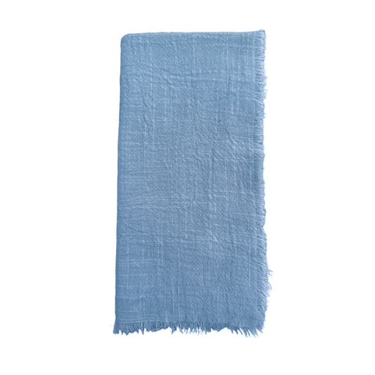 Serviettes en gaze de coton et lin (lot de 4)