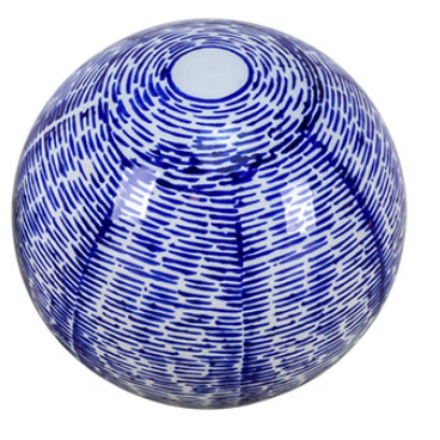 Sphères en céramique ornées