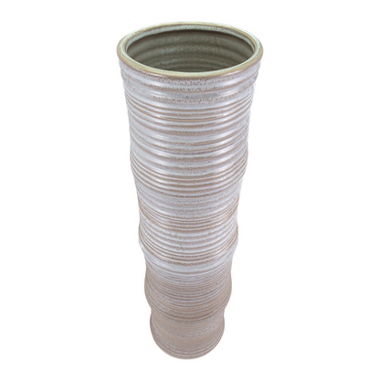 Vase cylindrique en grès