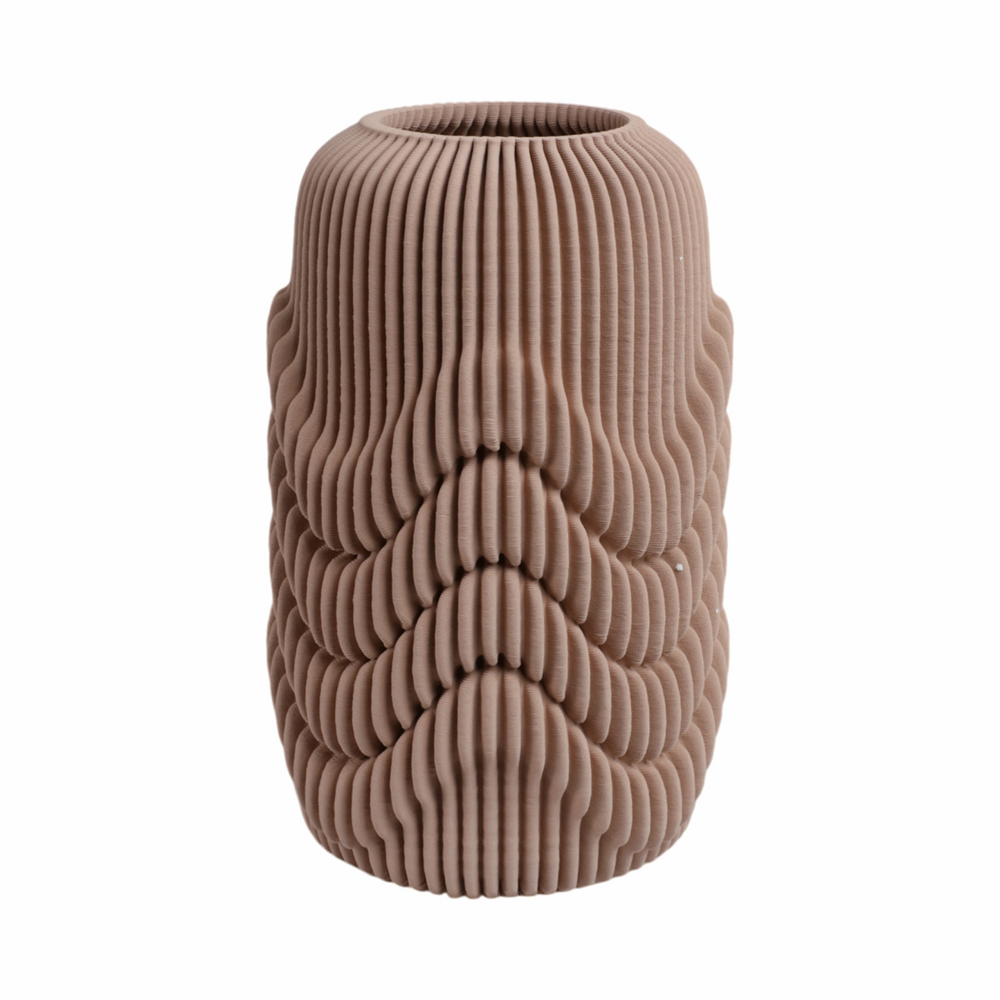 Vase en porcelaine imprimé en 3D Ethan