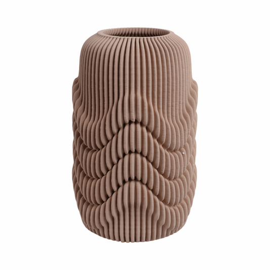 Vase en porcelaine imprimé en 3D Ethan