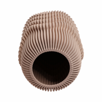 Vase en porcelaine imprimé en 3D Ethan