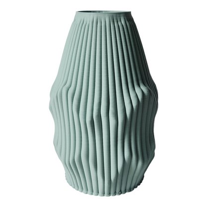 Vase en grès imprimé en 3D Zeport