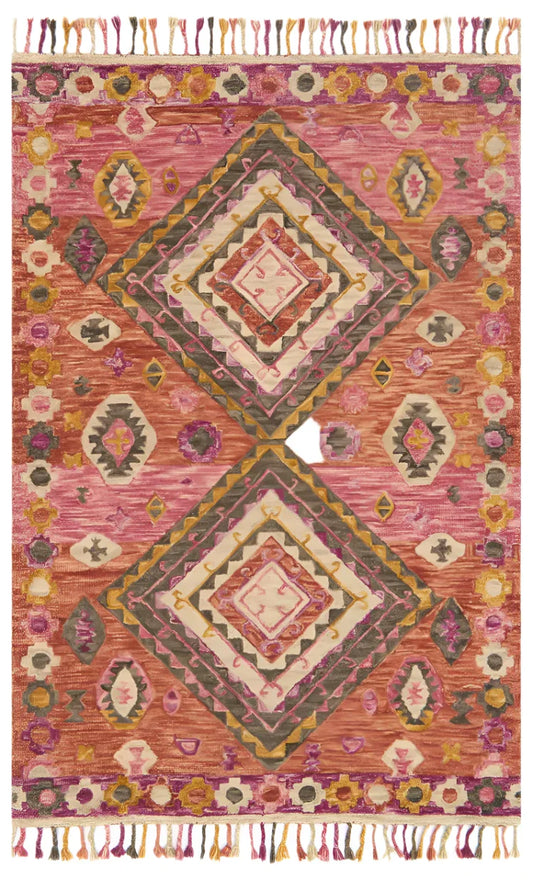 Tapis en laine Zharah VII
