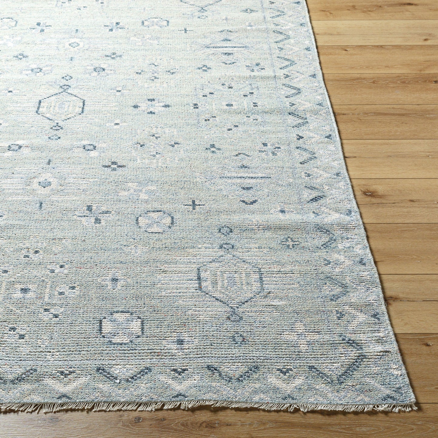 Tapis Almeria en laine et viscose