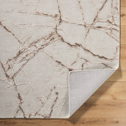 Tapis en laine et viscose Marmo